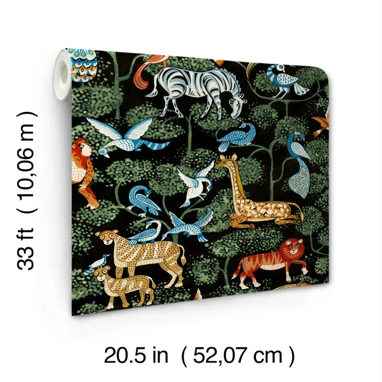 Rigby Jungle Animals Wallpaper - Multicolor — Ảnh 6