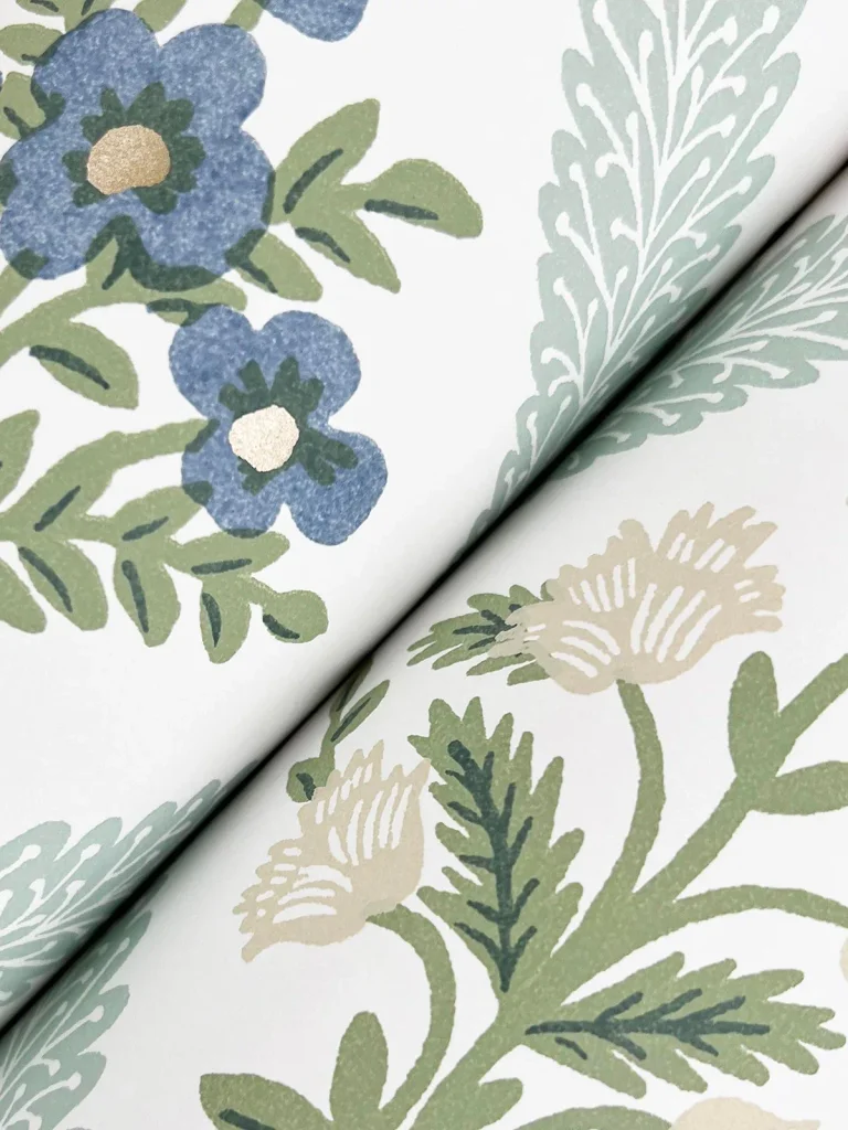Rifle Paper Co. Estee Garden Wallpaper - Pastel Multi — Ảnh 7