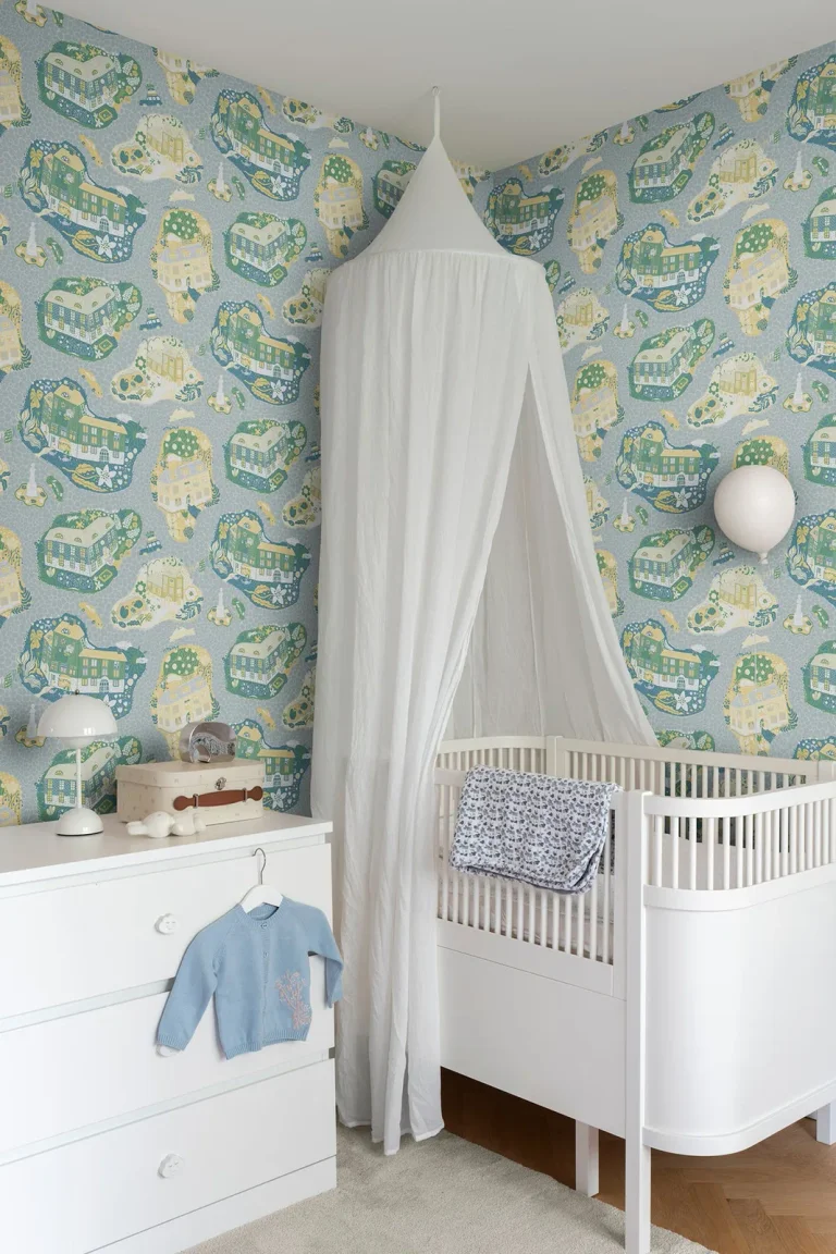Staden Wallpaper - Light Blue — Ảnh 4