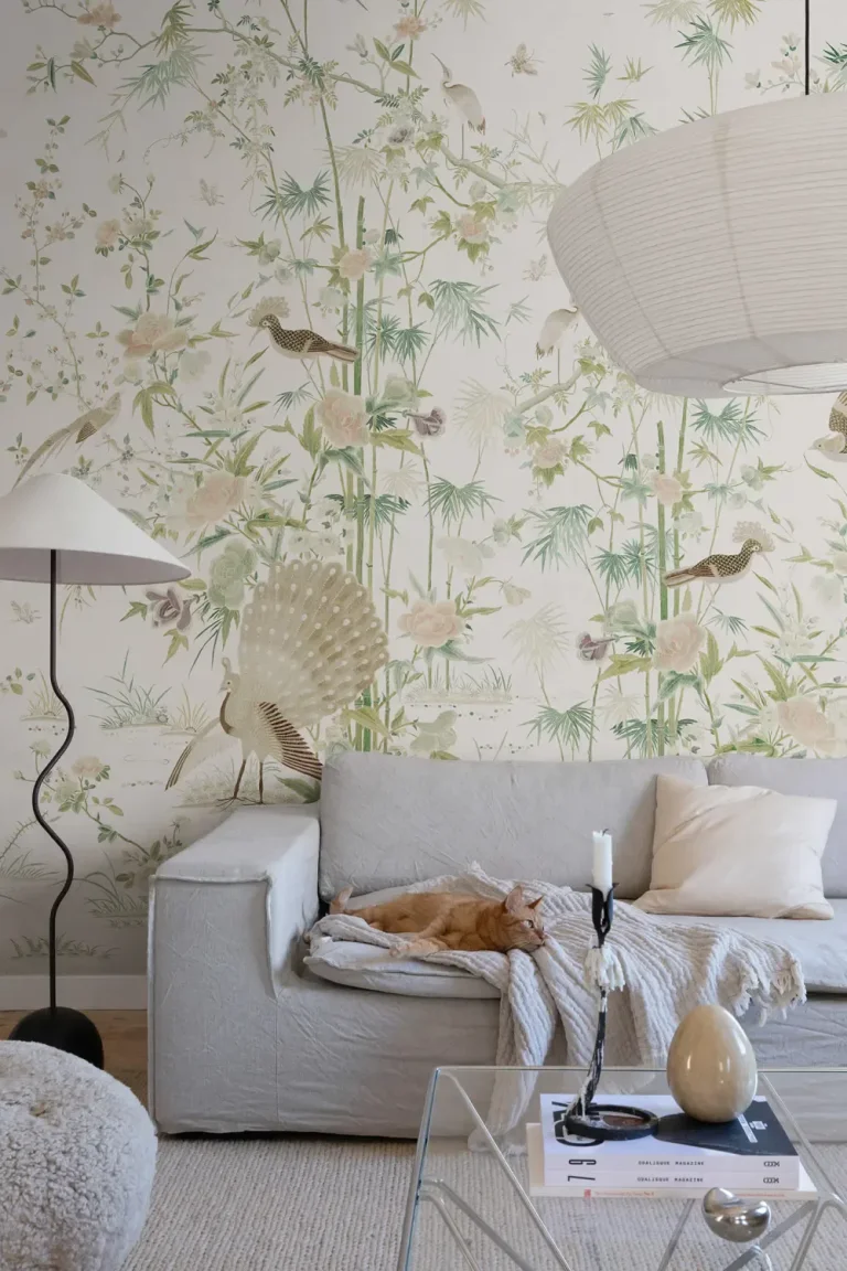 Chinoiserie Garden, Light Green — Image 3