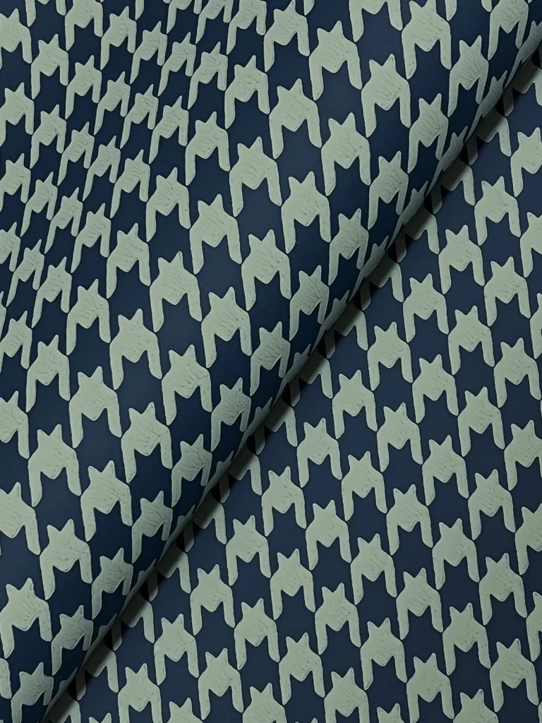 Ronald Redding Watson Houndstooth Wallpaper - Sea Green — Ảnh 6