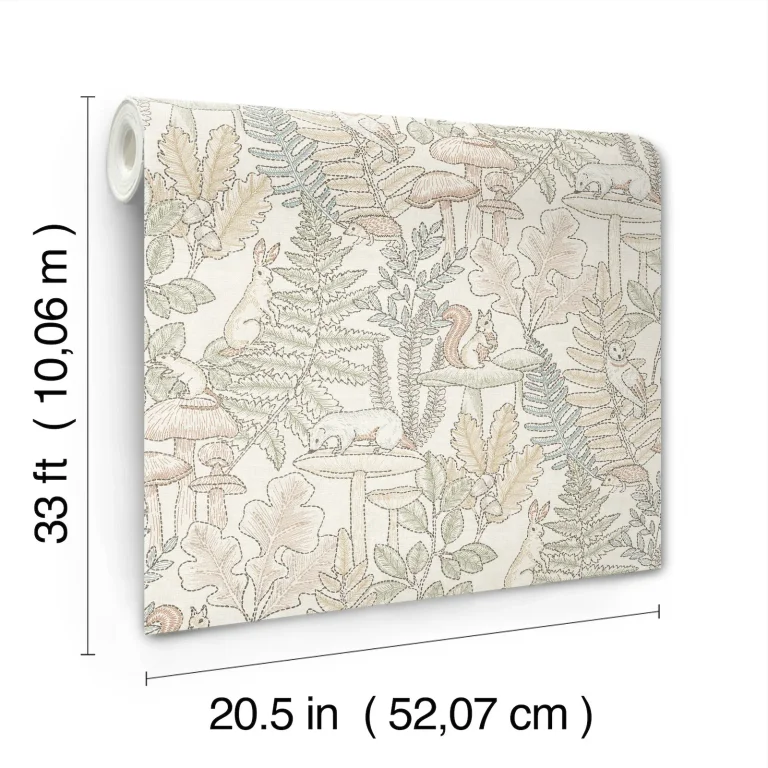 Chesapeake Holt Woodland Wallpaper - Pastel — Ảnh 6