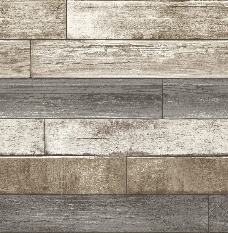 Weathered Plank Wallpaper - Weathered — Image 3