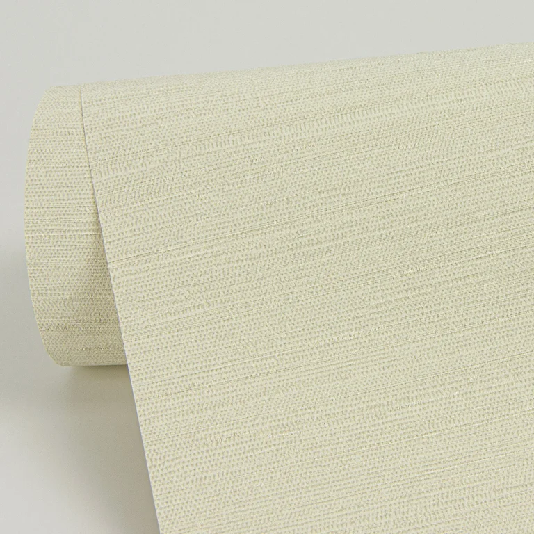 Aida Horizontal Silk Wallpaper - Yellow — Image 3