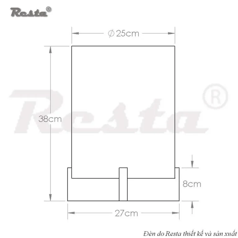 Đèn bàn Resta 42 — Ảnh 7
