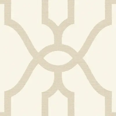 Magnolia Home Woven Trellis Wallpaper - Embossed Letter