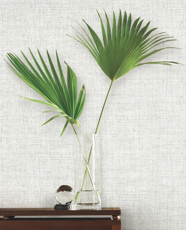 Papyrus Weave Wallpaper - Grey — Ảnh 3