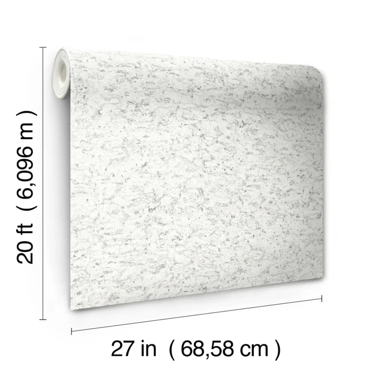 Shimmering Cork Peel and Stick Wallpaper - Cream/Silver — Ảnh 3