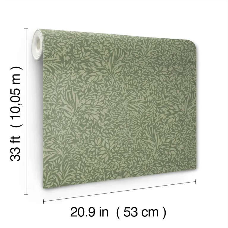 Kristina Botanical Wallpaper - Evergreen — Ảnh 5