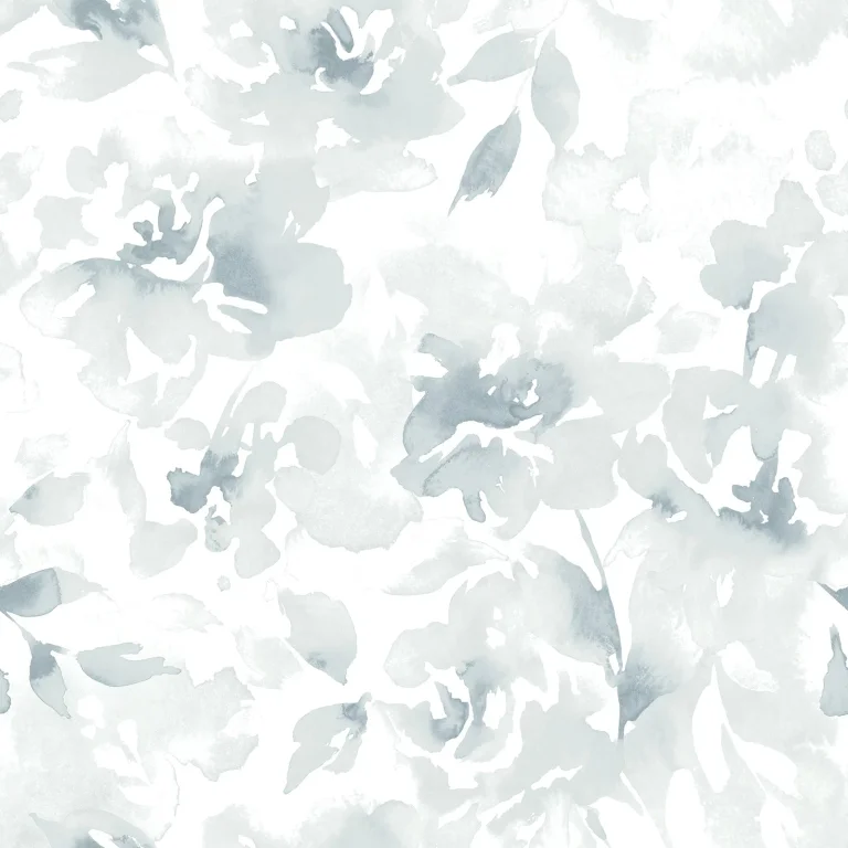 Magnolia Home Renewed Floral Wallpaper - Blue — Ảnh 4