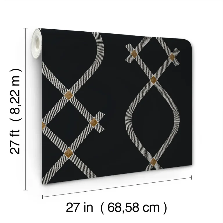 Ronald Redding Ellena Wallpaper - Black — Ảnh 6
