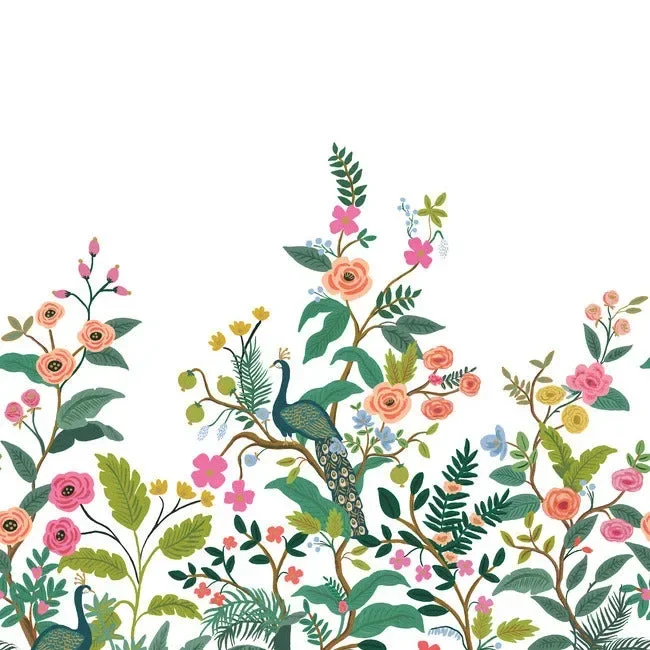 RIFLE PAPER CO. SECOND EDITION PEACOCK MURAL RP7397M — Ảnh 4
