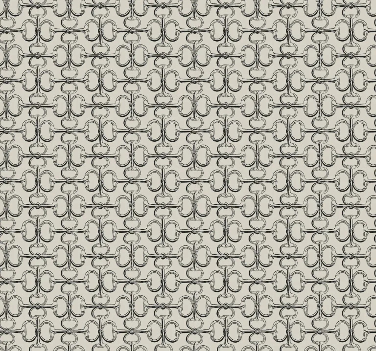 Ronald Redding Polo Horse Bits Wallpaper - Taupe — Ảnh 3