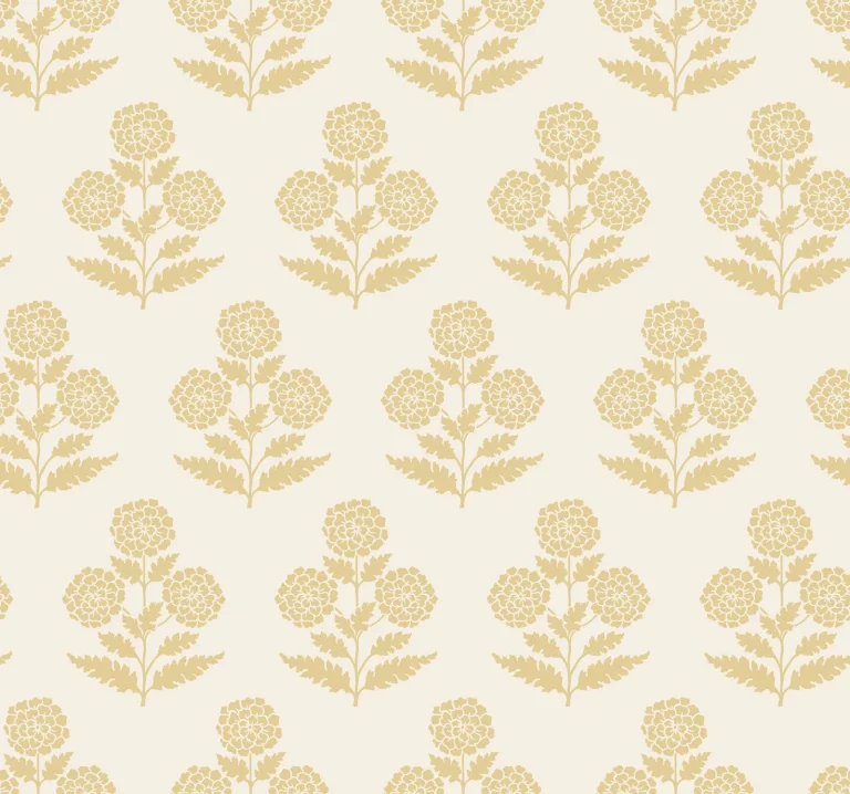 Souci Marigolds Wallpaper - Butter — Ảnh 4
