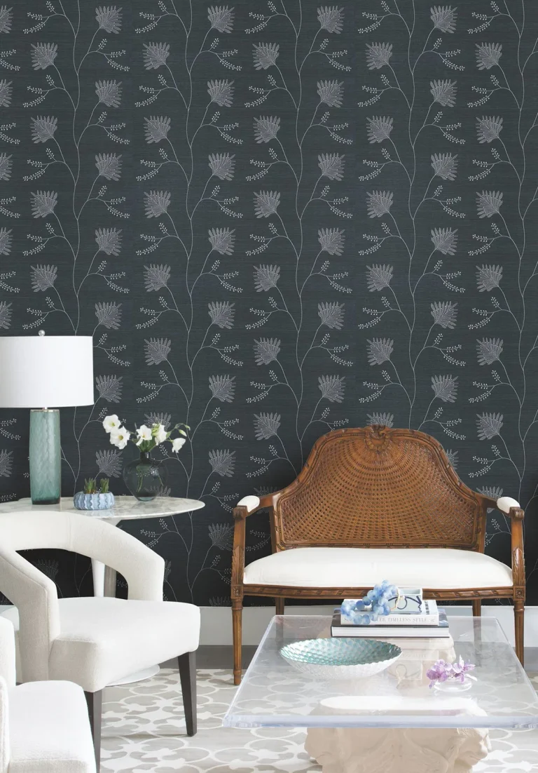 Ronald Redding Laelynn Wallpaper - Navy — Ảnh 4