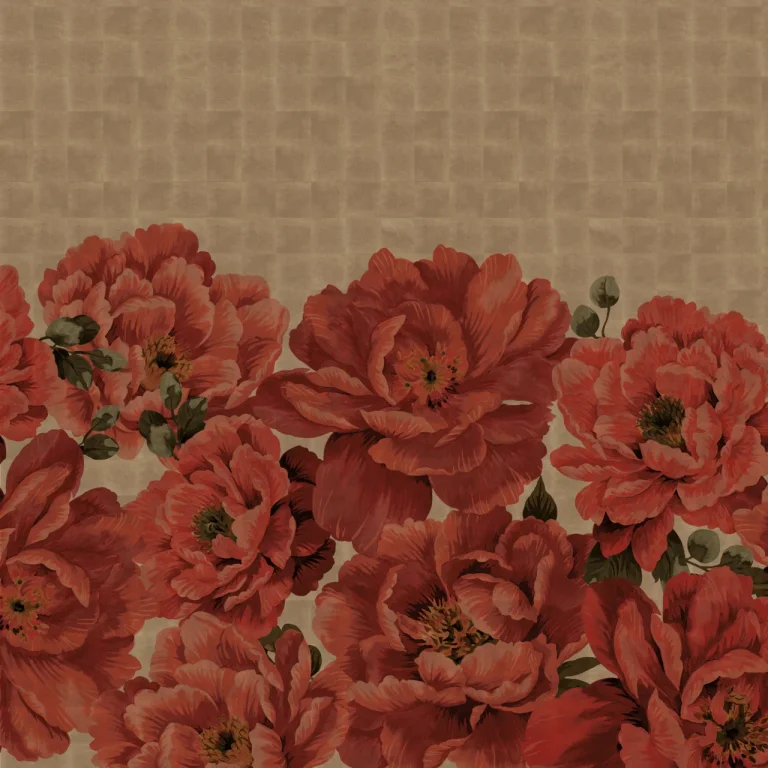 Digital Murals Perfect Peonies