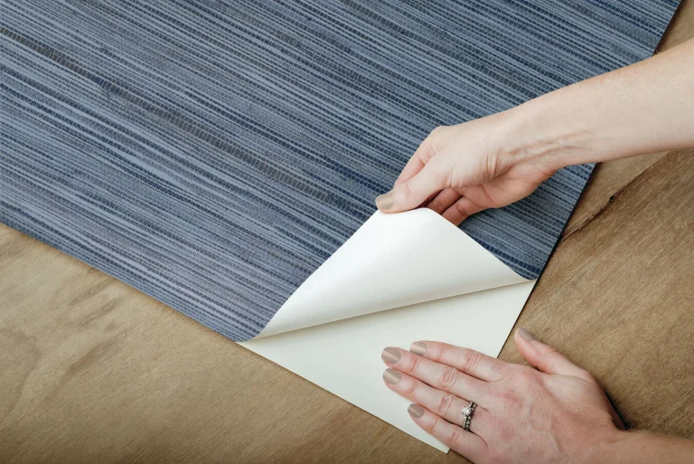 Bahia Grass Peel and Stick Wallpaper - Navy — Ảnh 6