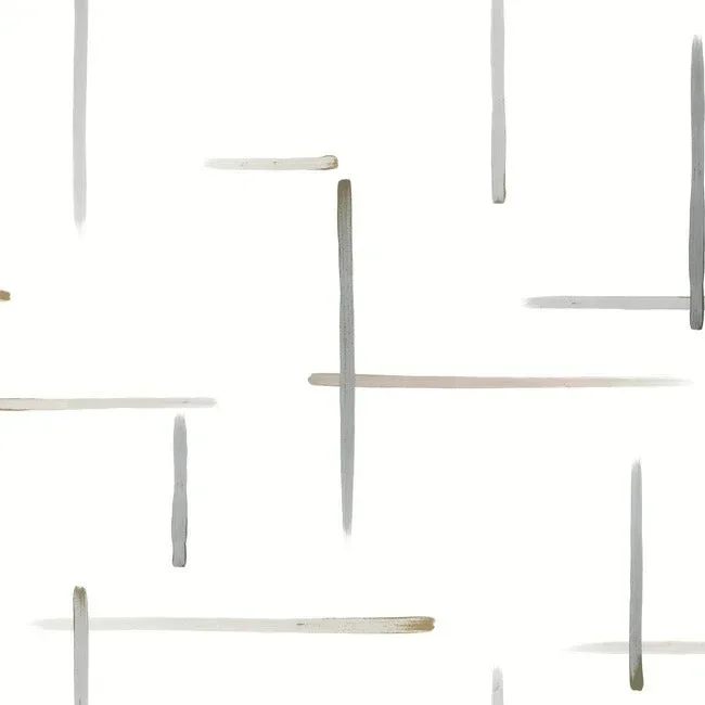 Gilded Sumi-E Wallpaper - Black/Gold — Ảnh 5
