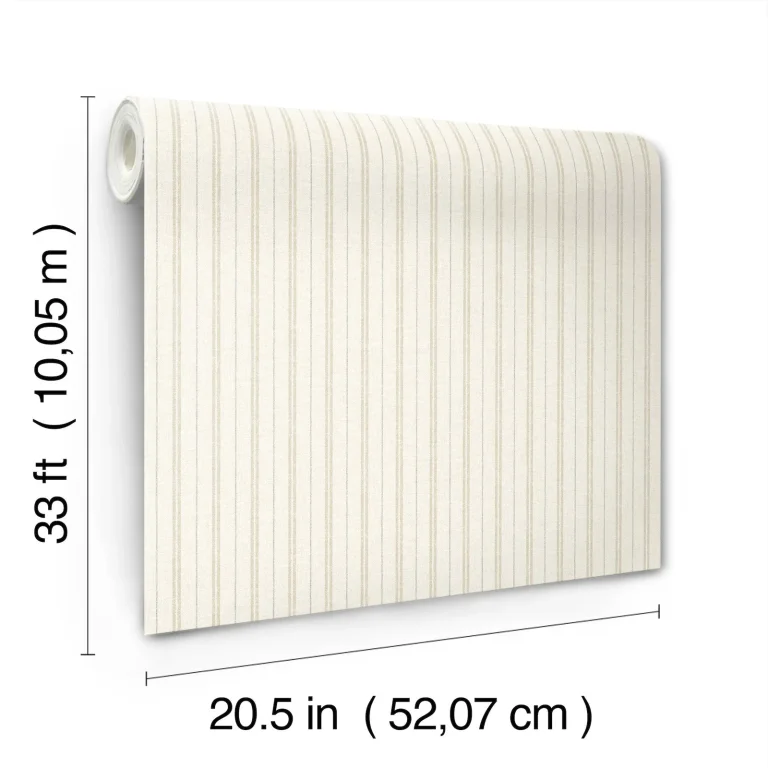 Chesapeake Harville Wallpaper - Beige — Image 6