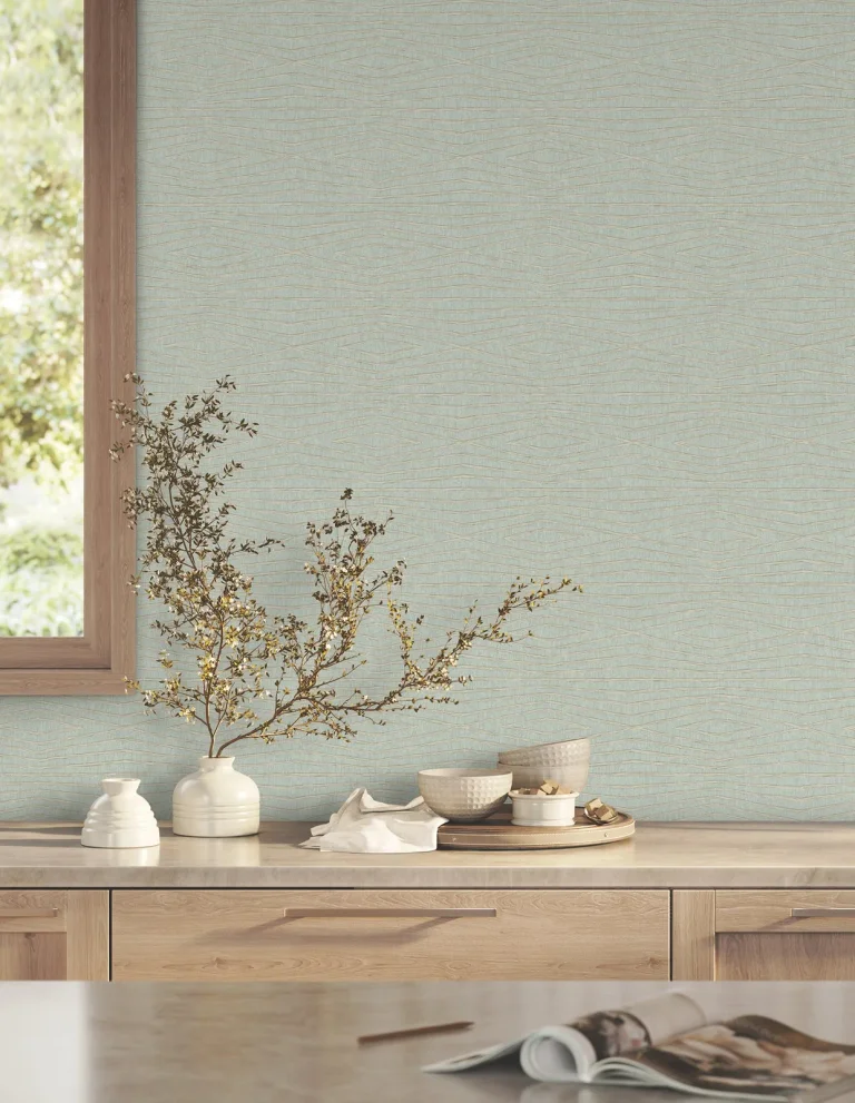 Ronald Redding Daystone Wallpaper - Soft Jade — Ảnh 5