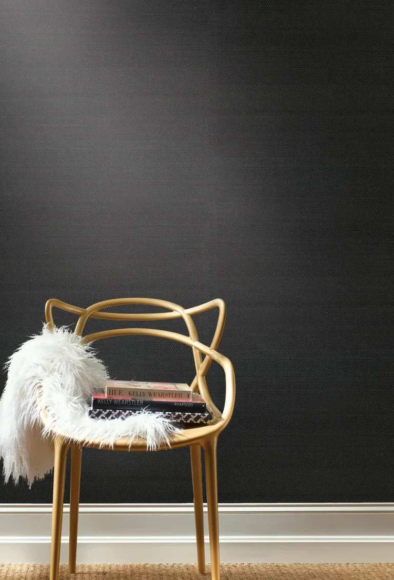 Makasa Sisal Wallpaper - Black — Ảnh 2