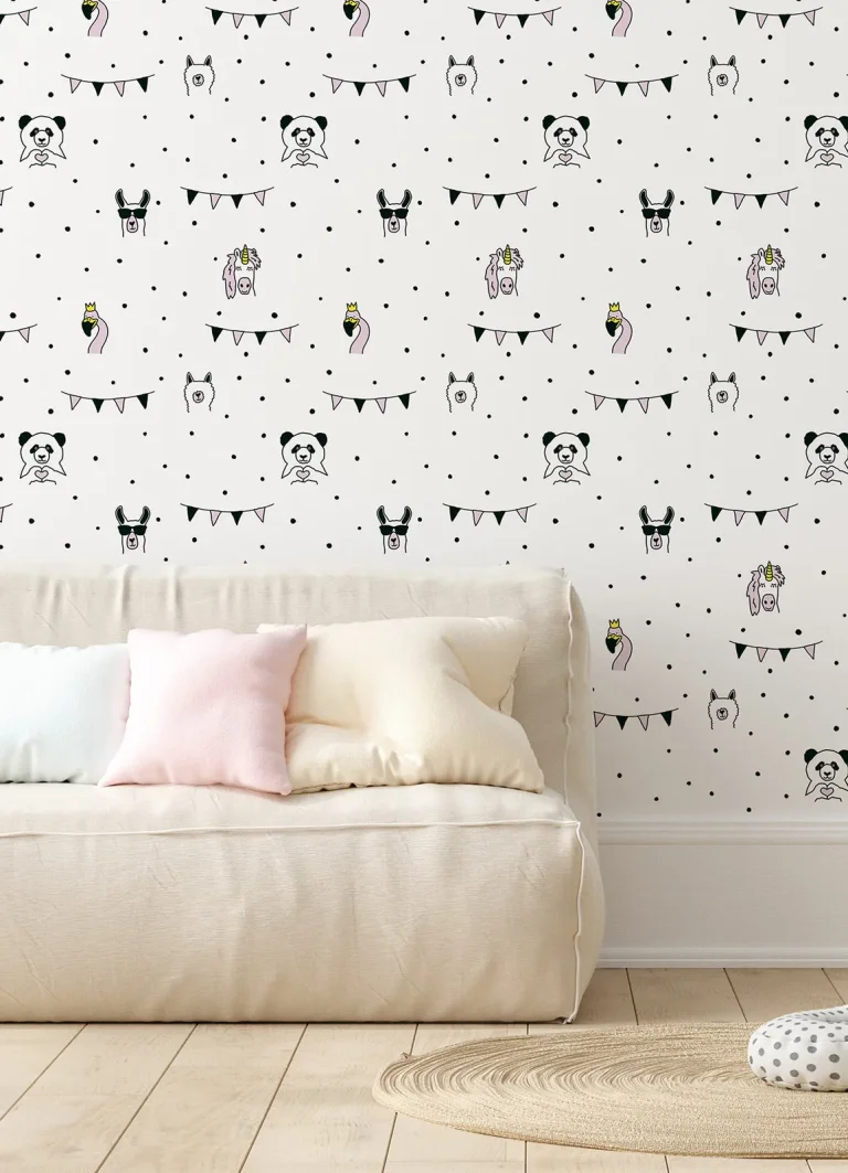 Chesapeake Orlow Llama Wallpaper - Pink — Ảnh 2