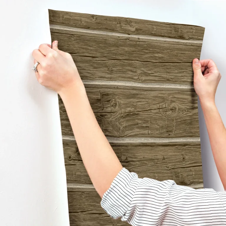 Chesapeake Lodgepole Wallpaper - Dark Brown — Ảnh 3