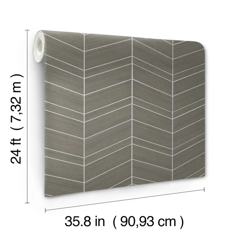 Ronald Redding Chevron Abaca Wallpaper - Portabella — Ảnh 4