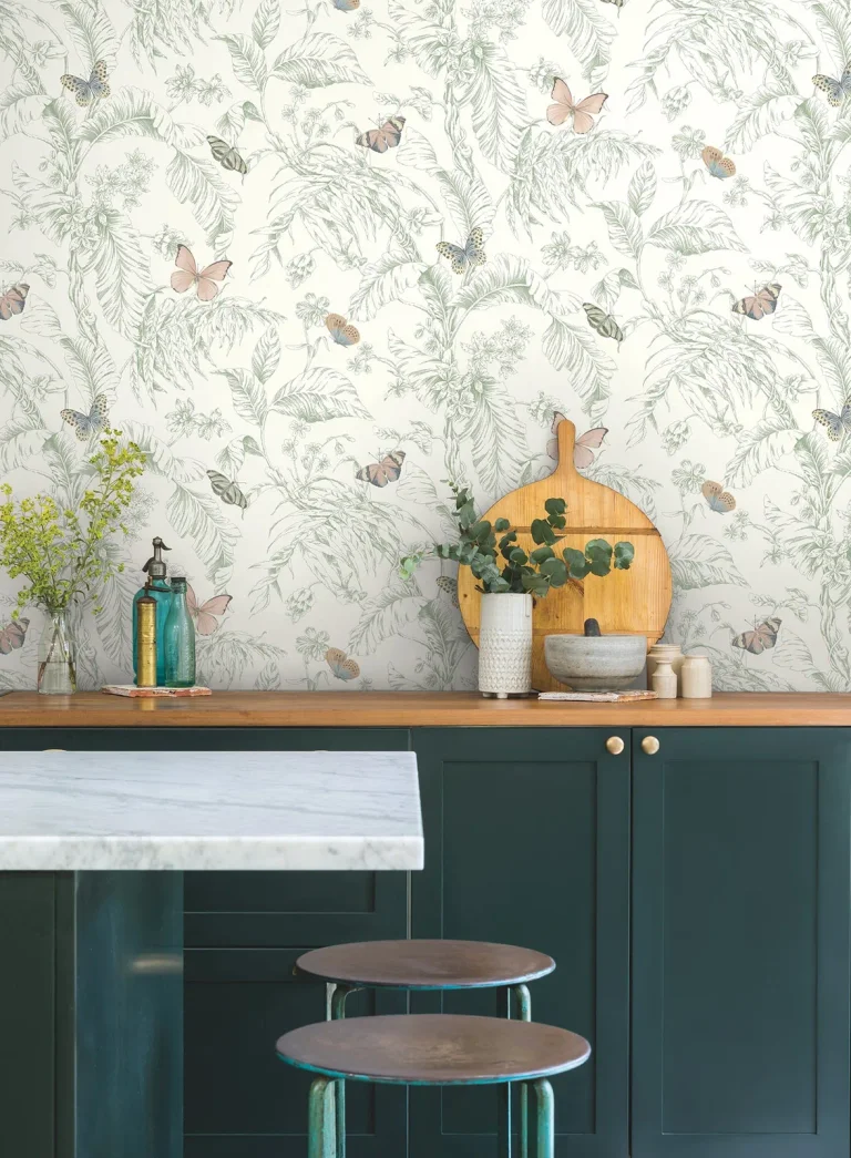 Papillon Wallpaper - Blush — Ảnh 6