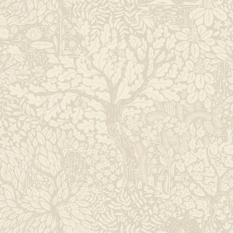 Olle Forest Sanctuary Wallpaper - Taupe — Ảnh 2