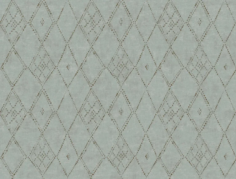 Souk Diamonds Wallpaper - Sage/Brown — Ảnh 3