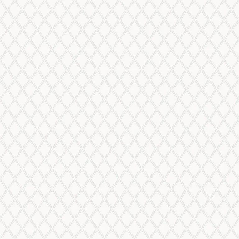 Trevor Leaf Trellis Wallpaper - White — Ảnh 3