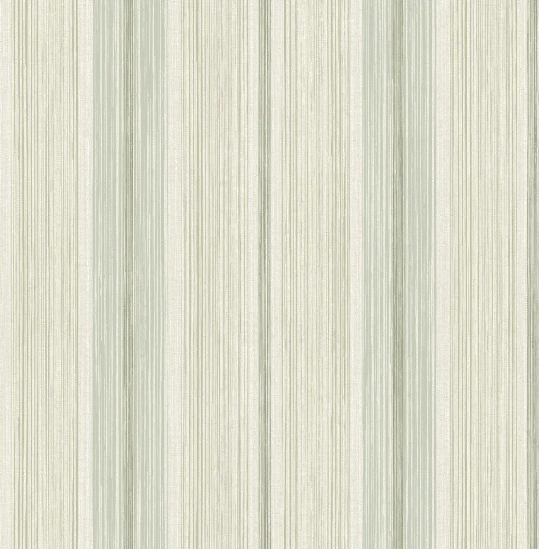 Chris Loves Julia Ames Linen Stripe Wallpaper - Linen — Ảnh 2