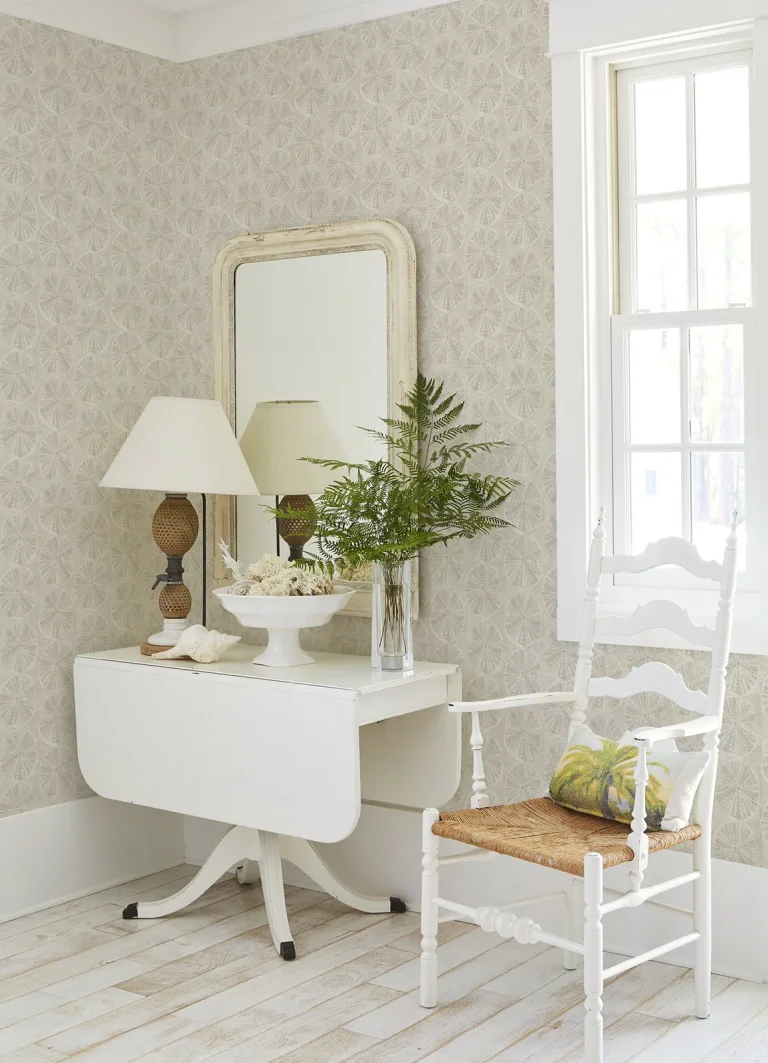 Chesapeake Sea Biscuit Sand Dollar Wallpaper - Beige — Ảnh 2