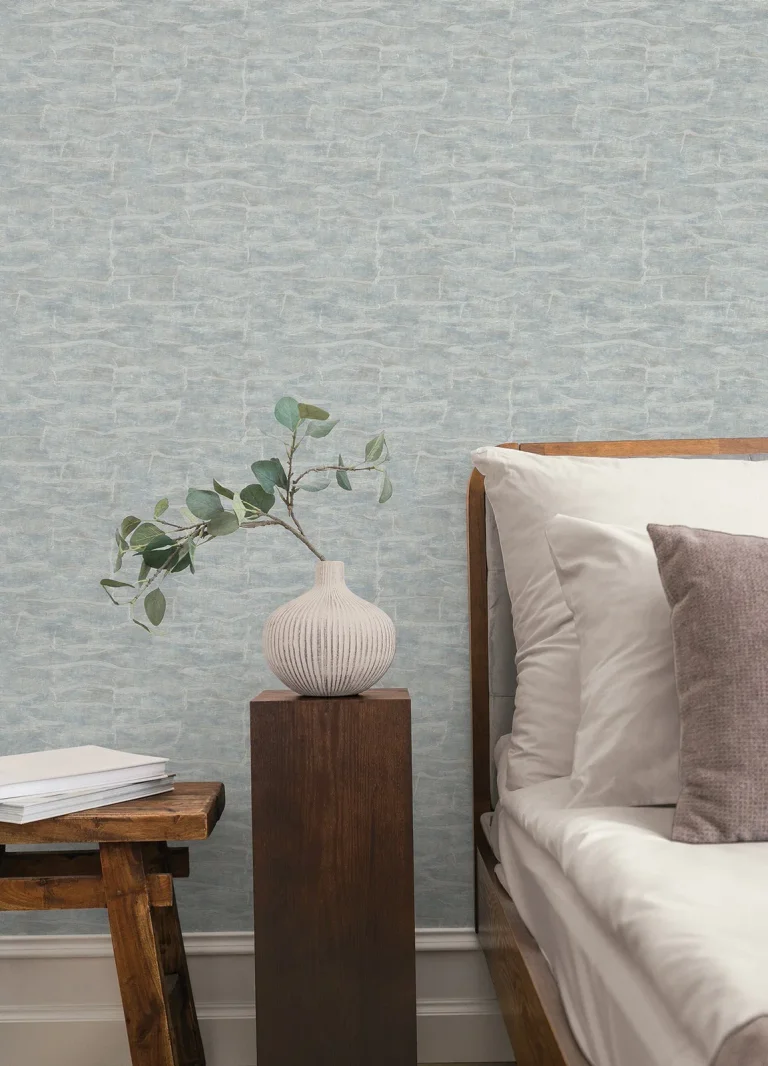 Sculpted Burlap Textured Wallpaper - Stone — Ảnh 5