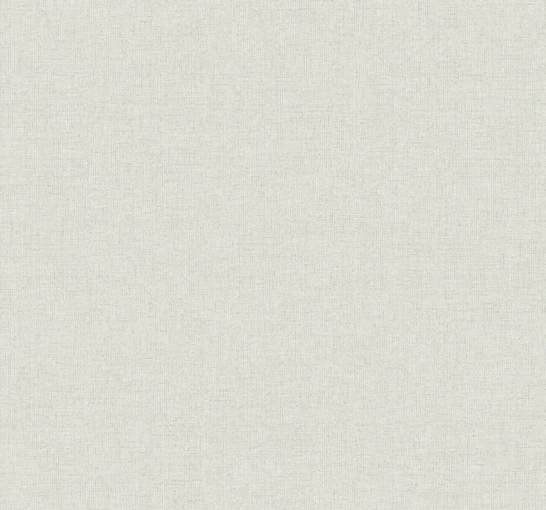 Heathered Linen Faux Fabric Wallpaper - Off-White — Ảnh 4