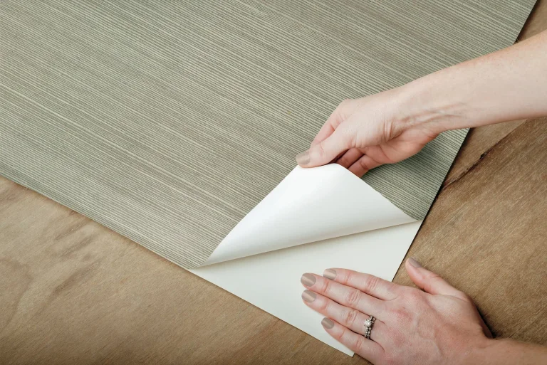 Natural Grasscloth Peel and Stick Wallpaper - Pine — Ảnh 2