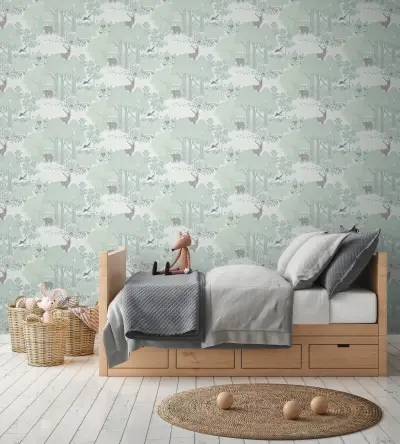 Lilly & Luis - Woodland Wallpaper 771331