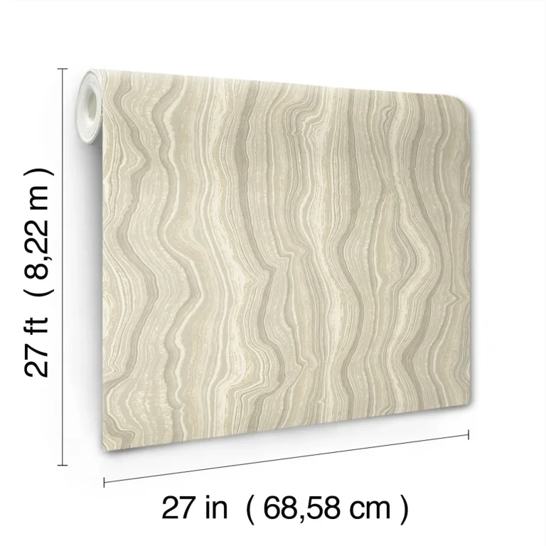 Candice Olson Mineral Shimmer Wallpaper - Warm Neutral & Pearl — Ảnh 7