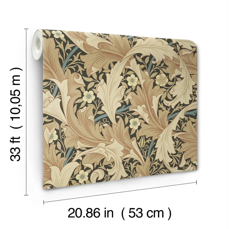 Granville Leafy Vine Wallpaper - Apricot — Ảnh 2
