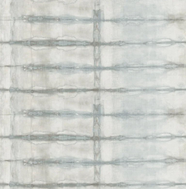 Modulus Geometric Stripe Wallpaper - Denim — Ảnh 3