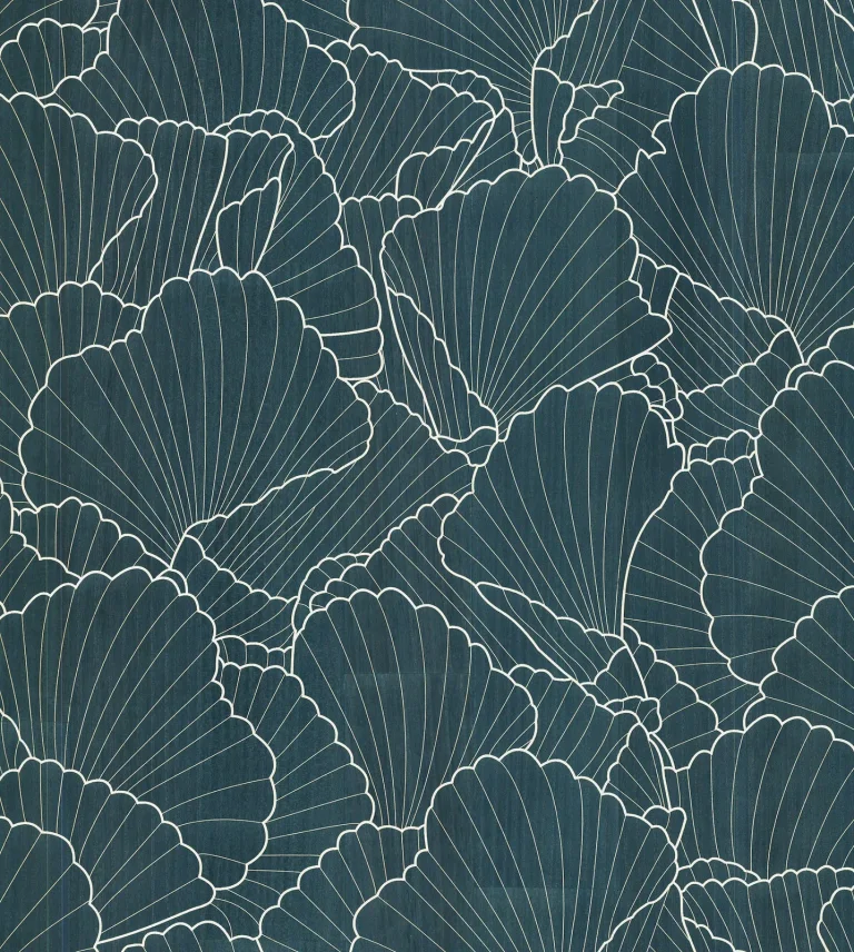 Ronald Redding Shell Wood Veneer Wallpaper - Shell — Ảnh 4