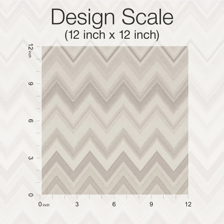 Happy Zigzag Wallpaper - Neutral — Ảnh 6