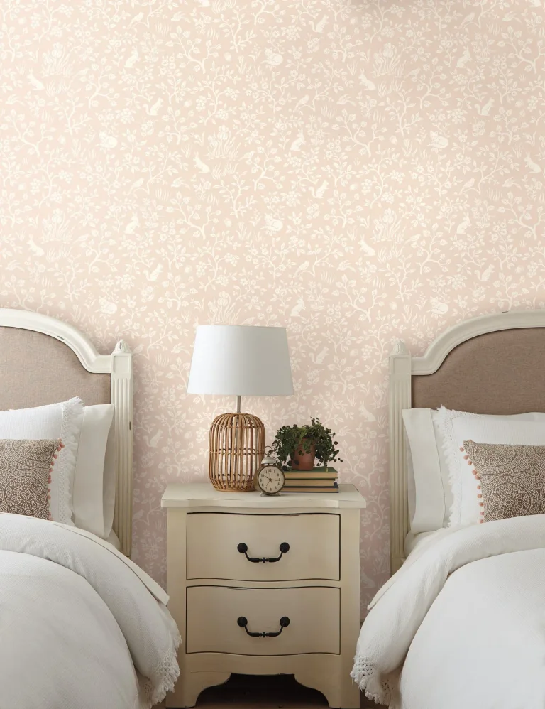 Magnolia Home Fox & Hare Wallpaper - Ella Rose — Ảnh 3