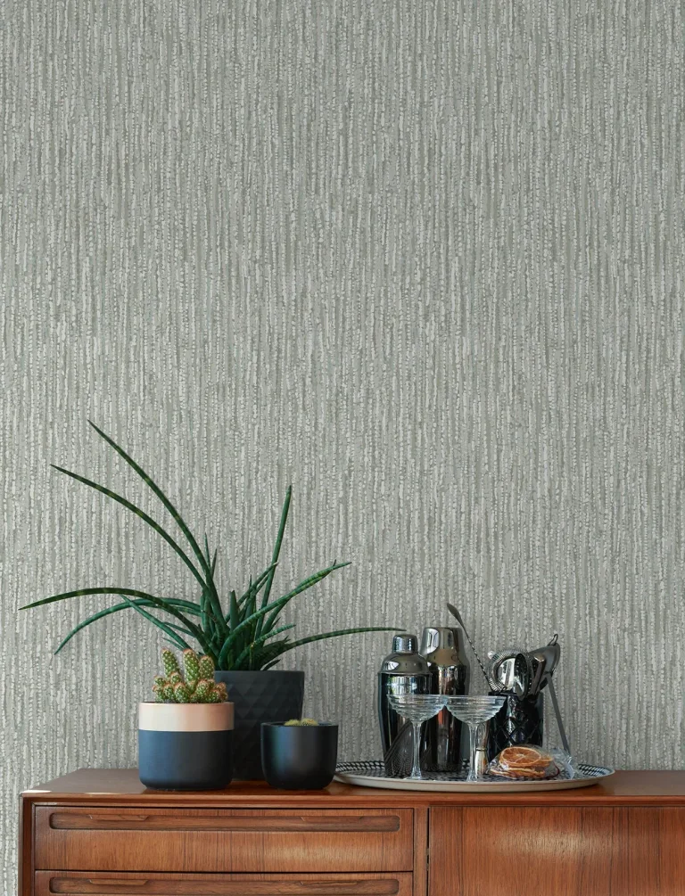 Corliss Beaded Strands Wallpaper - Moss — Ảnh 2