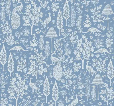 Menagerie Toile — Blue & White
