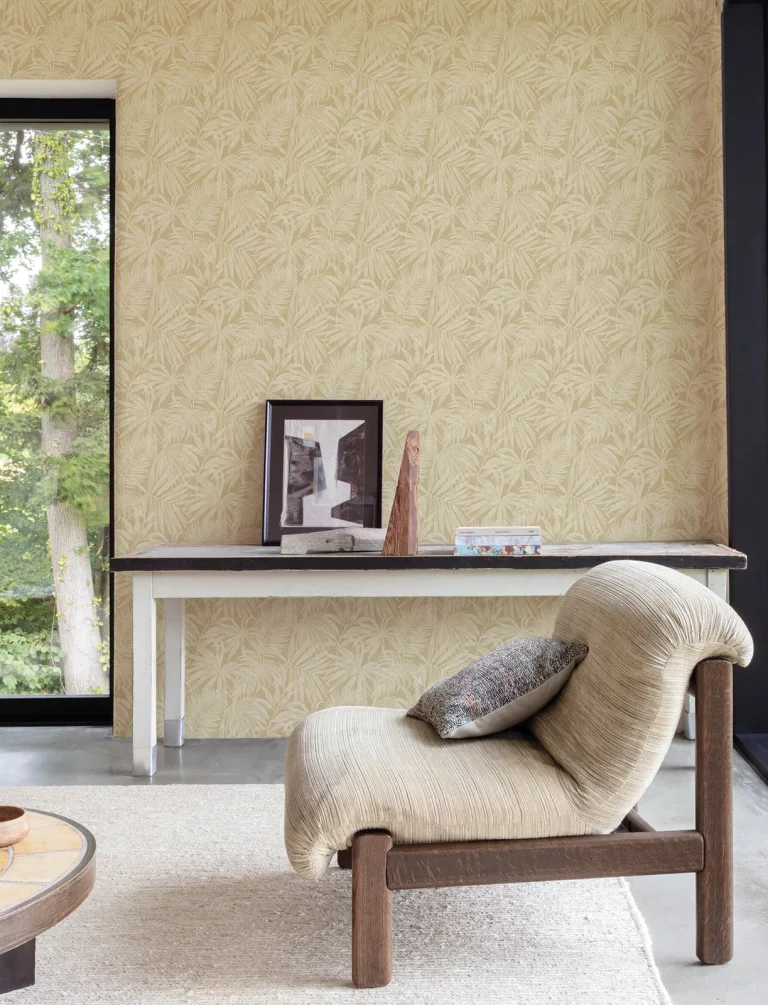 Chesapeake Sonny Fronds Wallpaper - Brown — Image 2