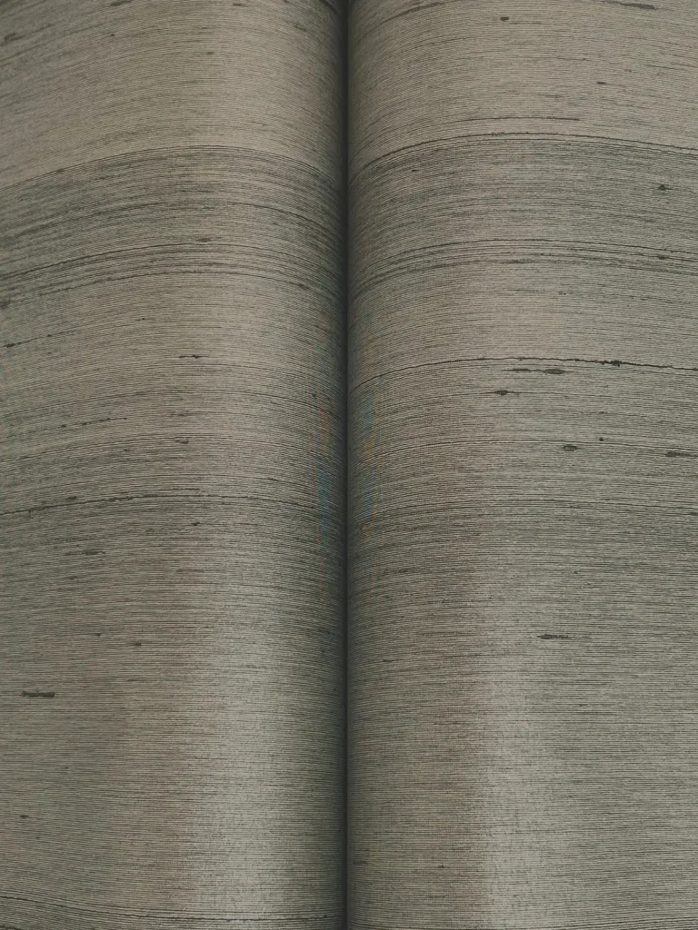 Ronald Redding Silk Road Wallpaper - Warm Silver — Ảnh 5