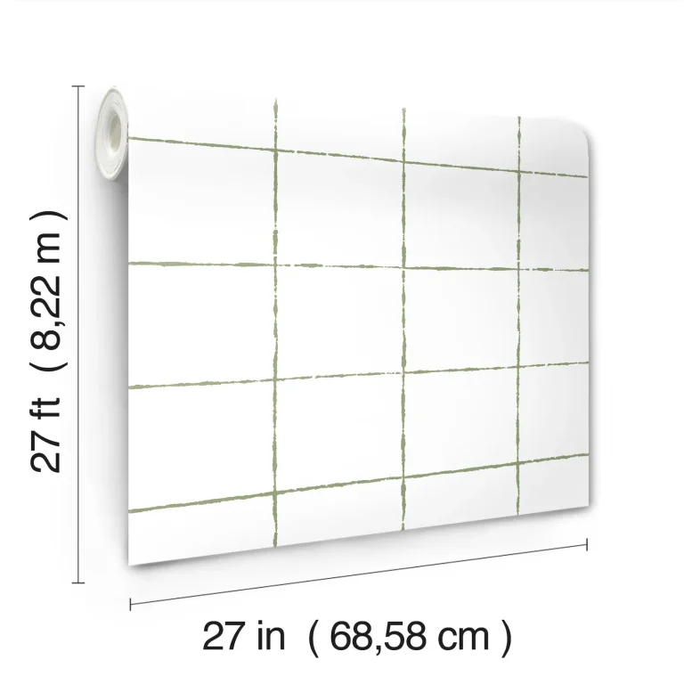 La Vitre Plaid Wallpaper - Leaf — Ảnh 4