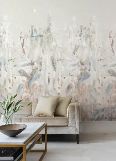 Fresco Wall Mural - Multicolor